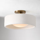 ANDERSON PORCELAIN FLUSH MOUNT
