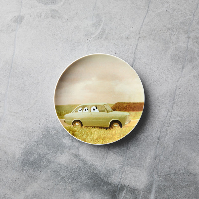 ANGELA DEANE GHOST APPETIZER PLATE SETS