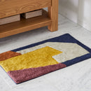 ANGLED MODERN BATH MAT