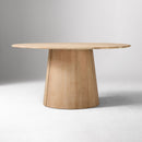 ANTON ROUND PEDESTAL DINING TABLE
