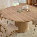 ANTON ROUND PEDESTAL DINING TABLE