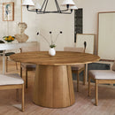 ANTON ROUND PEDESTAL DINING TABLE