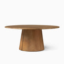 ANTON ROUND PEDESTAL DINING TABLE
