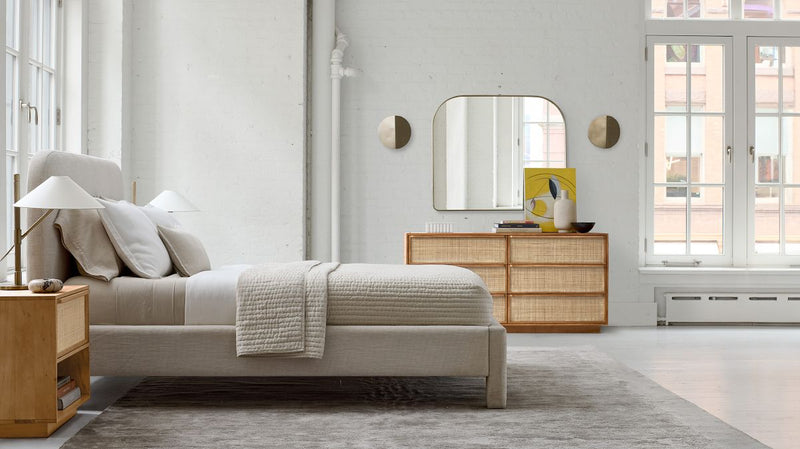 CALLAHAN RATTAN 6-DRAWER DRESSER