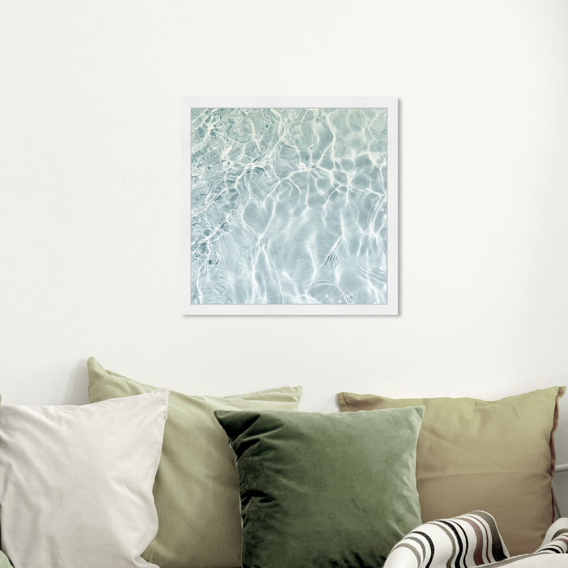 CALMING WAVES FRAMED WALL ART