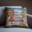 CITY TRICK OR TREAT PILLOW COVER