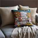 CITY TRICK OR TREAT PILLOW COVER