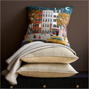 CITY TRICK OR TREAT PILLOW COVER