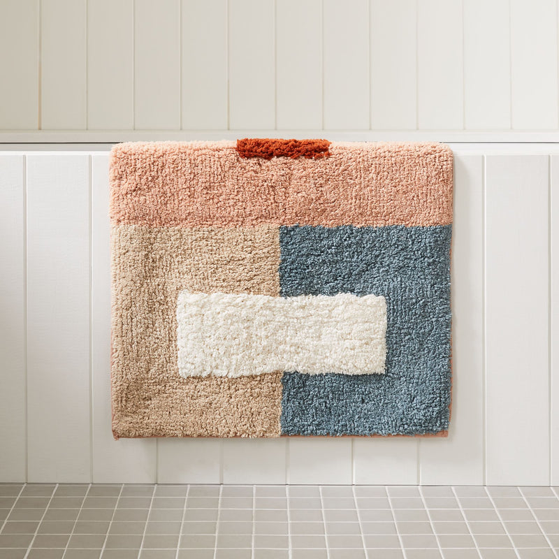 COLORBLOCK BATH MAT