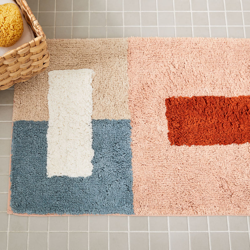 COLORBLOCK BATH MAT