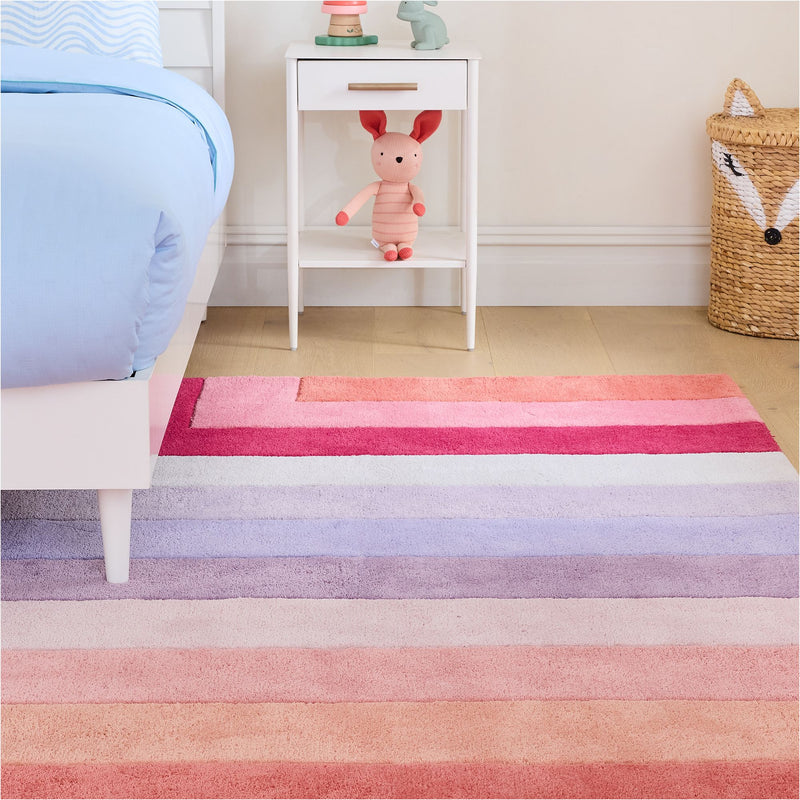 CORNER STRIPE RUG