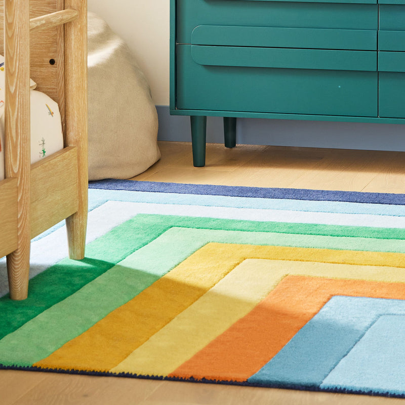 CORNER STRIPE RUG