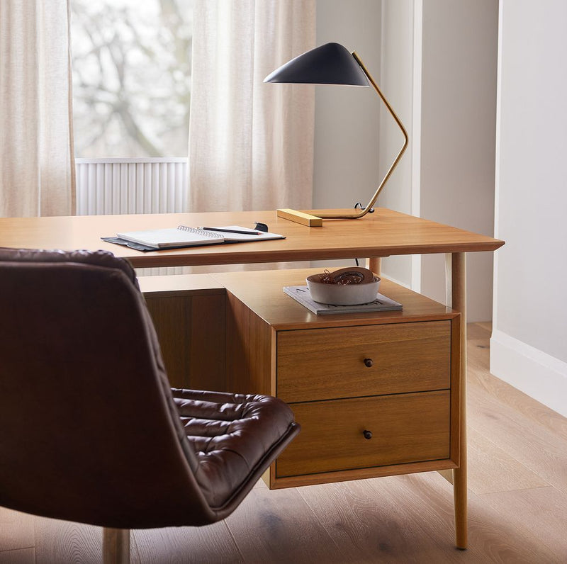 MID-CENTURY EXECUTIVE DESK