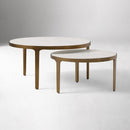 ELWELL MARBLE NESTING COFFEE TABLES