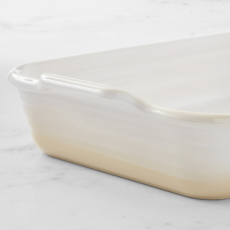 EMILE HENRY FRENCH CERAMIC RECTANGULAR BAKER