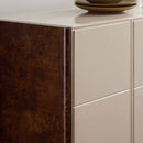 EVERETT LACQUER & BURL BUFFET