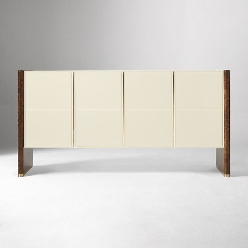 EVERETT LACQUER & BURL BUFFET