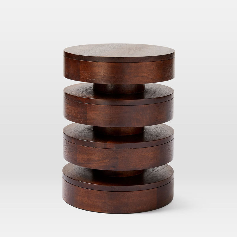 FLOATING DISK END TABLES