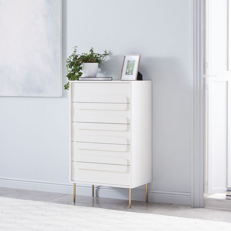 GEMINI 5-DRAWER DRESSER