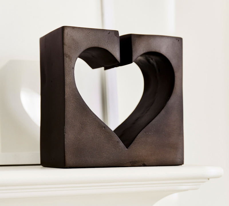 HEART BOOKENDS