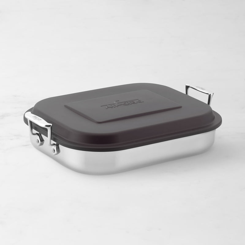 ALL-CLAD GOURMET STAINLESS-STEEL LASAGNA PAN W/ LID