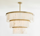 WINDHAM ALABASTER CHANDELIER