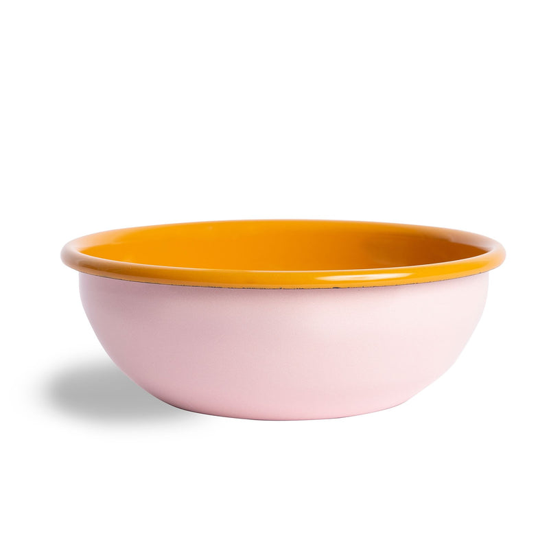 CRAYON COLORED ENAMEL BOWLS (SET OF 4)