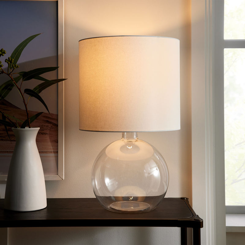 FOUNDATION GLASS TABLE LAMP