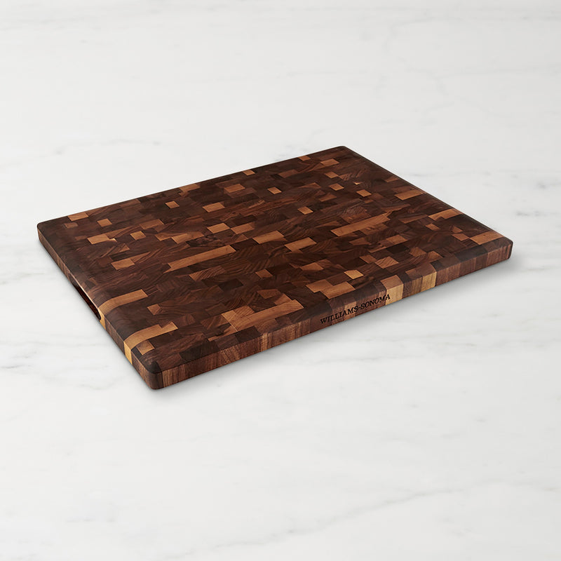 WILLIAMS SONOMA END-GRAIN CUTTING BOARD