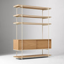 PIERCE WIDE STORAGE SHELF UNIT
