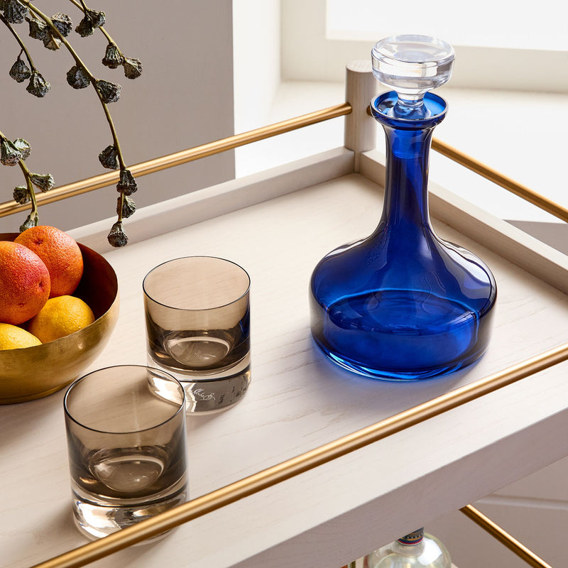 ESTELLE COLORED VOGUE DECANTER