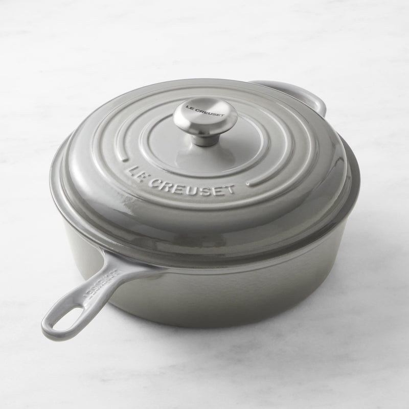 LE CREUSET ENAMELED CAST IRON CASSADOU SAUTE PAN