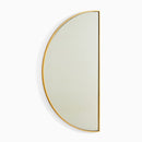 HALF-MOON WALL MIRROR