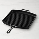 LODGE BLACKLOCK TRIPLED SEASONED CAST IRON SQUARE GRILL PAN