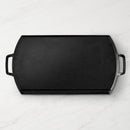 LODGE BLACKLOCK TRIPLE SEASONED CAST IRON DOUBLE BRUNER GRIDDLE