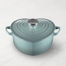 LE CRESUSET ENAMELED CAST IRON HEART  2Qt.