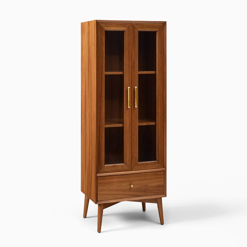 MID-CENTURY DOUBLE DOOR PHARMACY CABINET