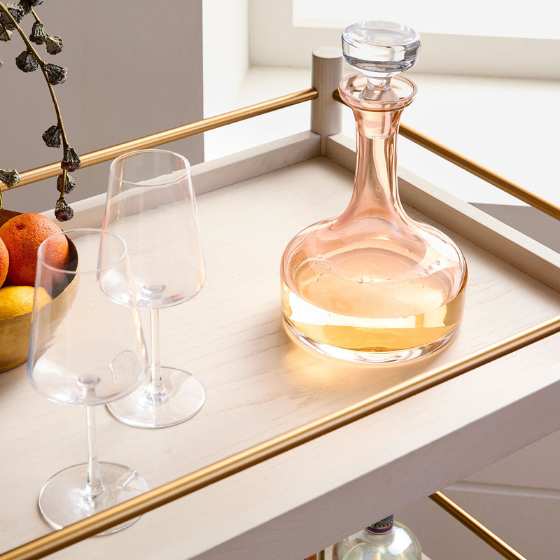 ESTELLE COLORED VOGUE DECANTER