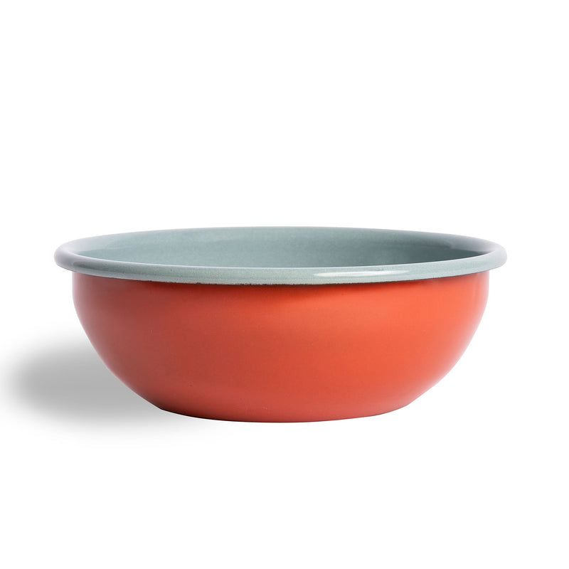 CRAYON COLORED ENAMEL BOWLS (SET OF 4)