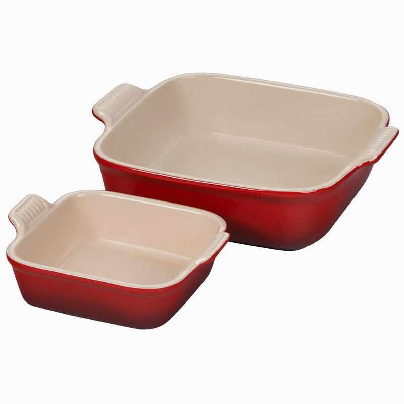 LE CREUSET SQUARE DISHES