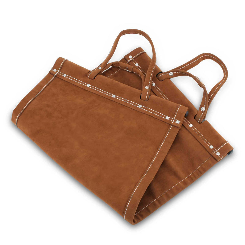 LEATHER FIREWOOD CARRIER