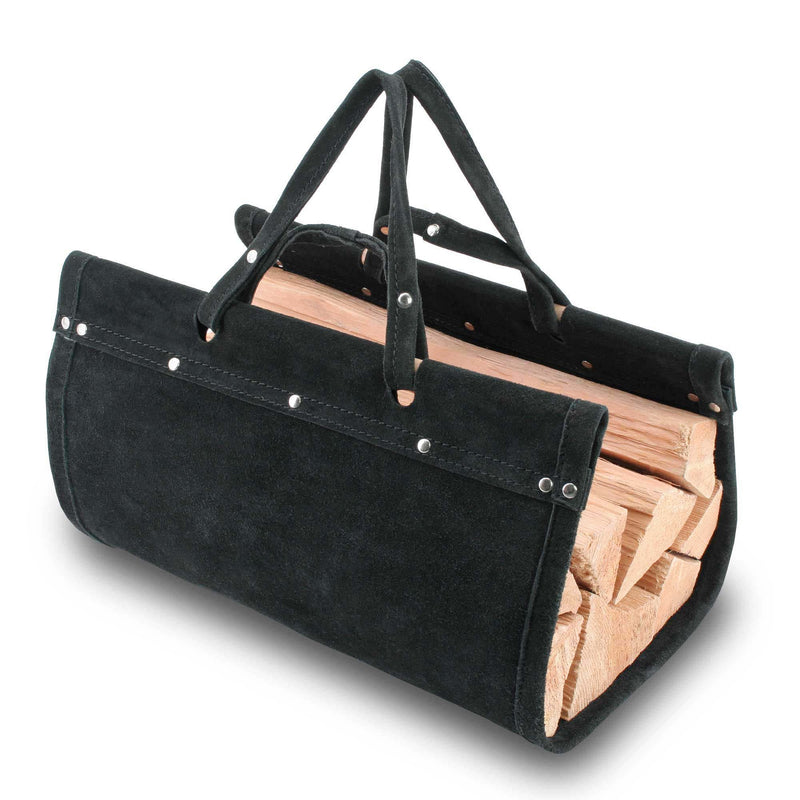 LEATHER FIREWOOD CARRIER