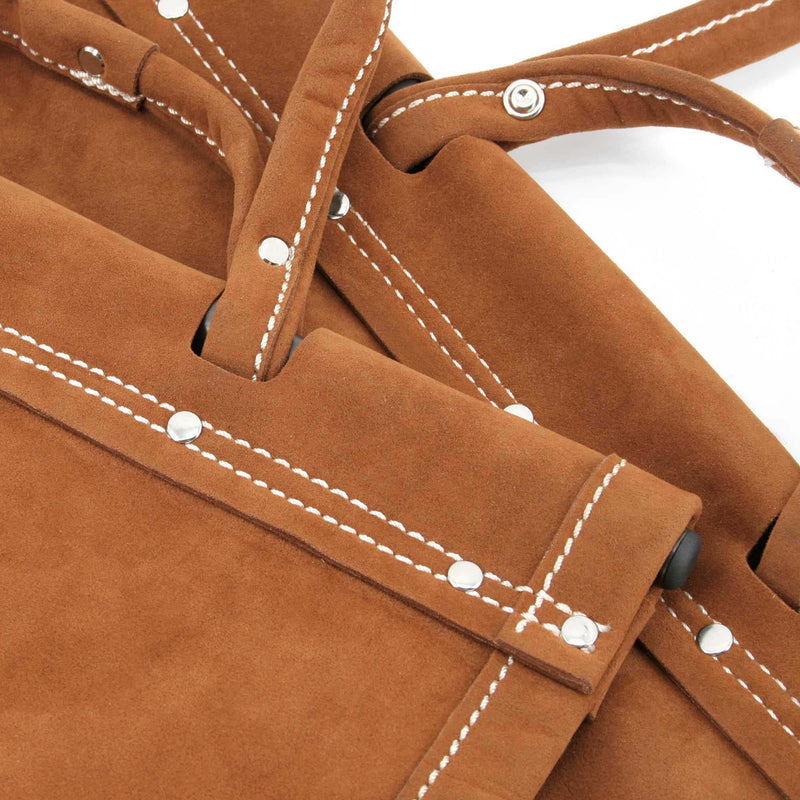 LEATHER FIREWOOD CARRIER