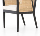 LISBON CANE DINING ARM CHAIR