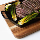 LODGE BLACKLOCK TRIPLE SEASONED CAST IRON DOUBLE BRUNER GRIDDLE