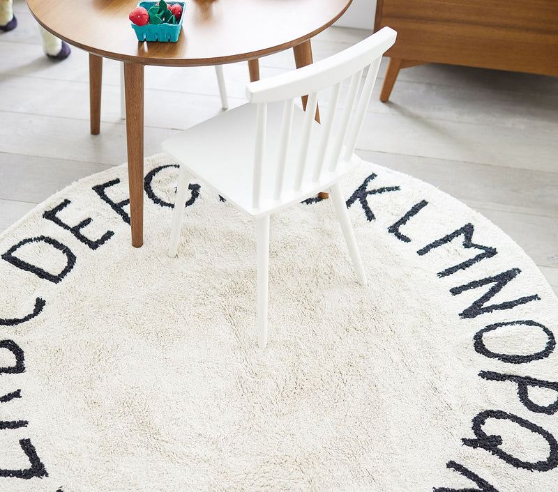 LORENA CANALS ABC ROUND RUG