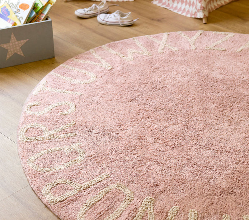 LORENA CANALS ABC ROUND RUG