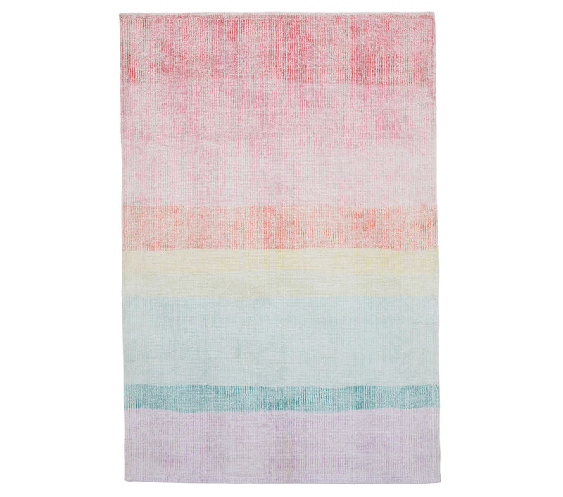 RAINBOW OMBRE RUG  (MACHINE WASHABLE)