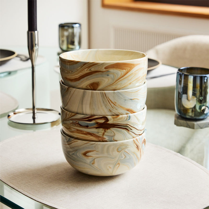 MARBLE SWIRL CEREAL BOWL