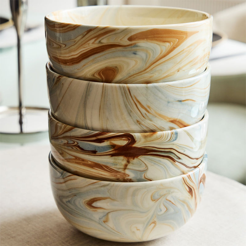 MARBLE SWIRL CEREAL BOWL
